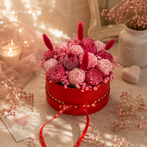FLOWER BOUQUET medium red