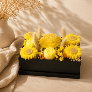 FLOWER BOUQUET medium BLACK