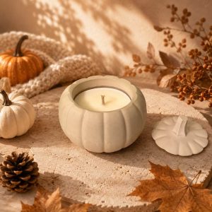 Pumpkin Glow Iced Grey